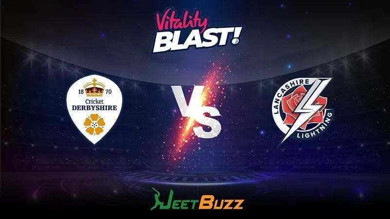 Vitality Blast Cricket Prediction | North Group: Derbyshire Falcons vs Lancashire Lightning