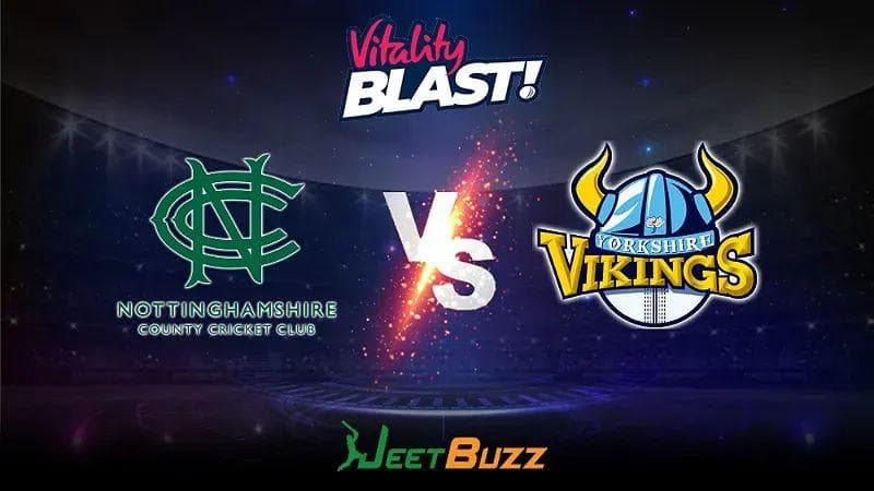 Vitality Blast 2023 Cricket Prediction | North Group: Notts Outlaws vs Yorkshire Vikings