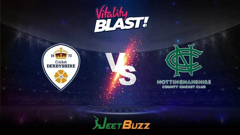 <strong>Vitality Blast 2023 Cricket Prediction | North Group: Derbyshire Falcons vs Notts Outlaws</strong>