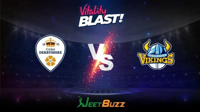 <strong>Vitality Blast 2023 Cricket Prediction | North Group: Derbyshire Falcons vs Yorkshire Vikings</strong>