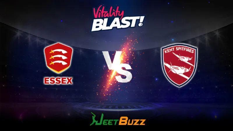 <strong>Vitality Blast 2023 Cricket Prediction | South Group: Essex vs Kent Spitfires</strong>