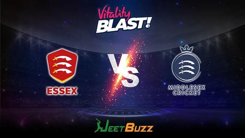 Vitality Blast 2023 Cricket Prediction | South Group: Essex vs Middlesex