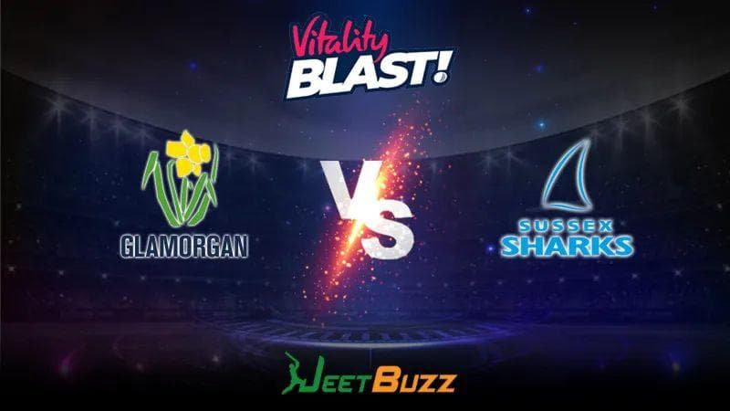 <strong>Vitality Blast 2023 Cricket Prediction | South Group: Glamorgan vs Sussex Sharks</strong>