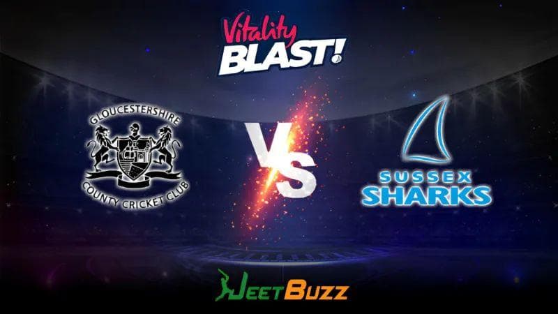 <strong>Vitality Blast 2023 Cricket Prediction | South Group: Gloucestershire vs Sussex Sharks</strong>