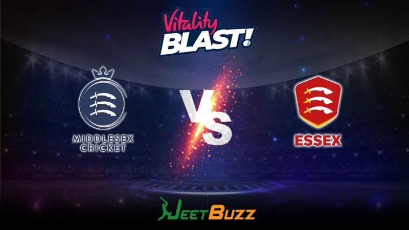 <strong>Vitality Blast 2023 Cricket Prediction | South Group: Middlesex vs Essex</strong>