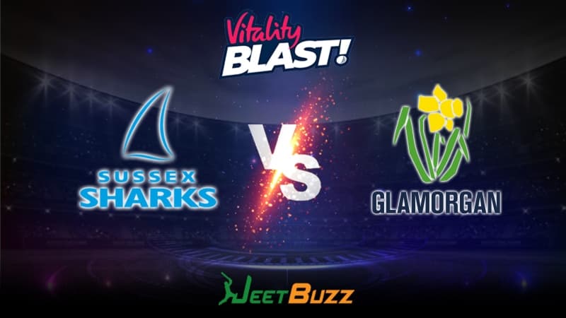 <strong>Vitality Blast 2023 Cricket Prediction | South Group: Sussex Sharks vs Glamorgan</strong>