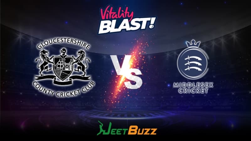 <strong>Vitality Blast 2023 Cricket Prediction | South Group: Gloucestershire vs Middlesex</strong>