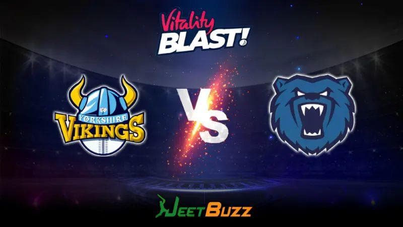 <strong>Vitality Blast 2023 Cricket Prediction | North Group: Yorkshire Vikings vs Birmingham Bears</strong>
