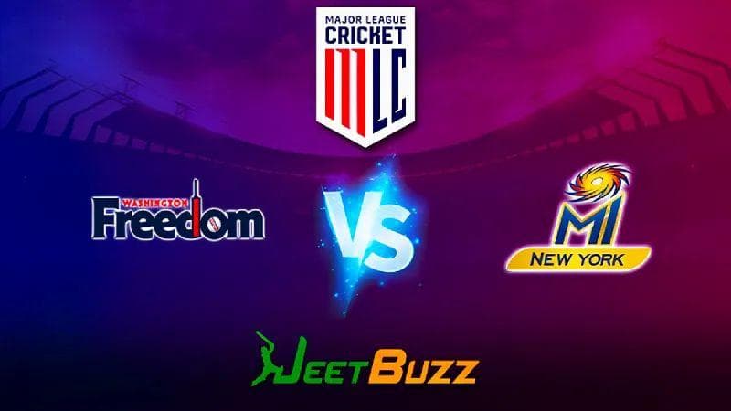 <strong>Major League Cricket 2023 Cricket Prediction | Eliminator: Washington Freedom vs MI New York</strong>