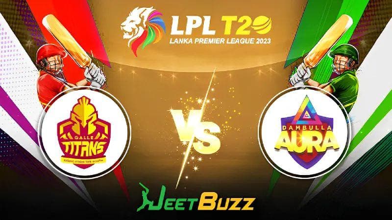 <strong>Lanka Premier League 2023 Cricket Prediction | Match 2: Galle Titans vs Dambulla Aura</strong>