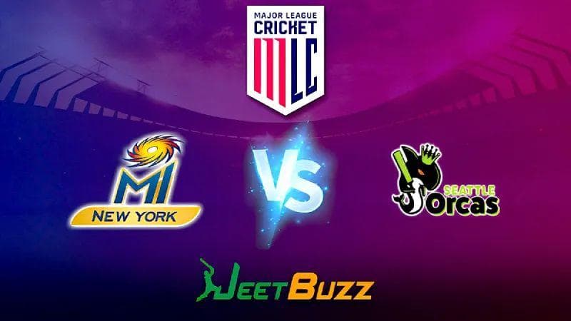 <strong>Major League Cricket 2023 Cricket Prediction | Match 15: MI New York vs Seattle Orcas</strong>