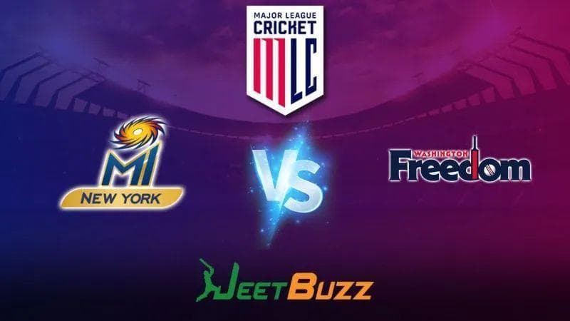 <strong>Major League Cricket 2023 Cricket Prediction | Match 13: MI New York vs Washington Freedom </strong>