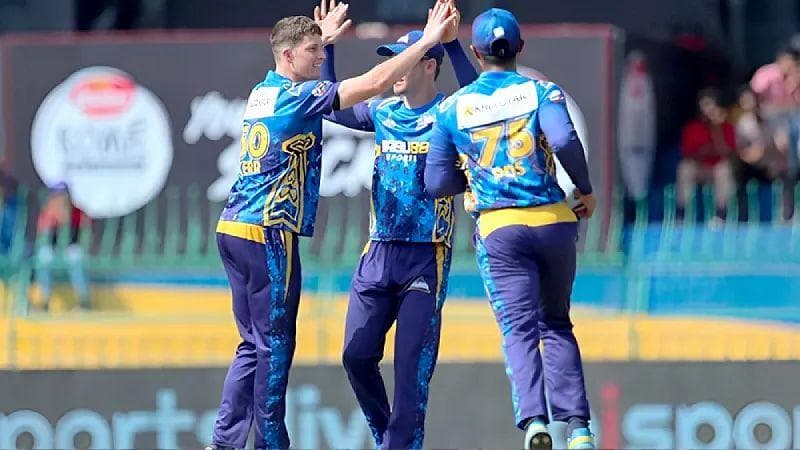 <strong>Cricket Highlights, 17 August: LPL 2023 (Qualifier 1) – Dambulla Aura vs Galle Titans – Dambulla Aura got the ticket to the finale.</strong>