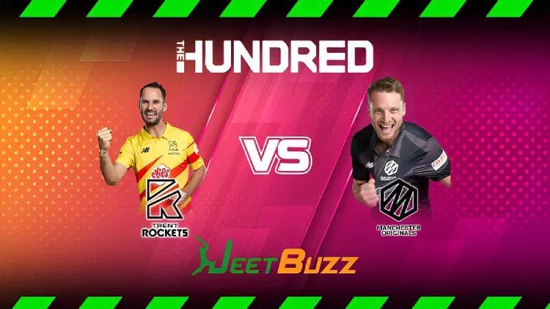 <strong>The Hundred Mens Competition 2023 Cricket Prediction | Match 23: Trent Rockets vs Manchester Originals – Who will get their second consecutive win?</strong>