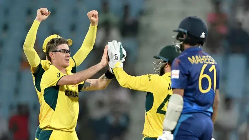 <strong>Cricket Highlights, 16 Oct: ICC Men’s Cricket World Cup 2023 (Match 14) – Australia vs Sri Lanka: Australia saw the tournament’s first victory by defeating the Lankans.</strong>