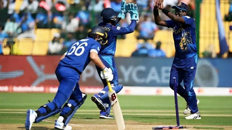 Cricket Highlights, 26 Oct: ICC Men’s Cricket World Cup 2023 (25th Match) – England vs Sri Lanka – The humbling loss to Sri Lanka for England.