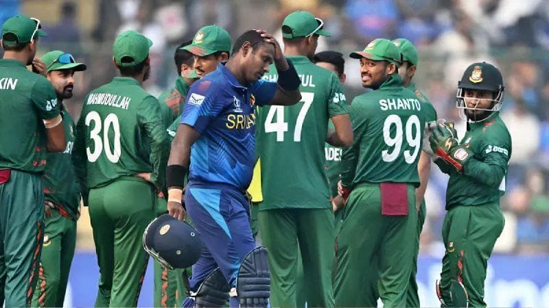 <strong>Cricket Highlights, 07 Nov: ICC Men’s Cricket World Cup 2023 (Match 38) – Bangladesh vs Sri Lanka: Bangladesh won against Sri Lanka to create history on the World Cup stage.</strong>