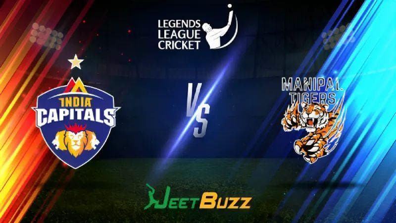 Legends League Cricket Match Prediction 2023 | Match 13 | India Capitals vs Manipal Tigers – Let’s see who will win. | Dec, 02