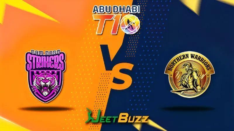 Abu Dhabi T10 League Cricket Match Prediction 2023 | Match 09 | New York Strikers vs Northern Warriors – Who will win in this match? | Dec, 01