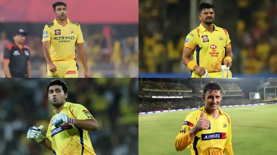 From Debut to Farewell: Players Who Began and Ended Their IPL Ride with Chennai